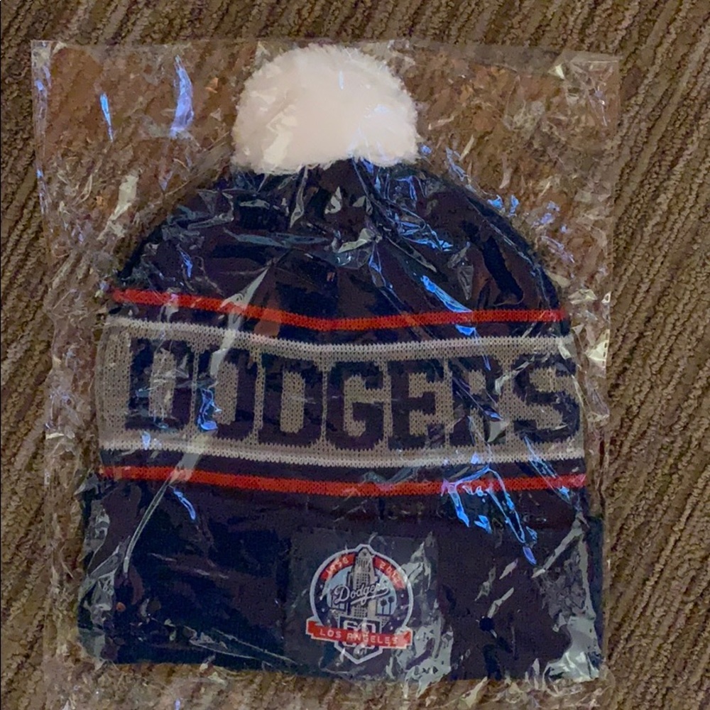 LA Dodgers 60th Anniversary Beanie
